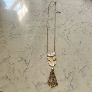 Dry Goods Pendant Necklace